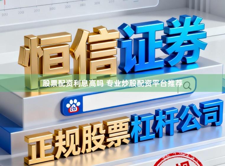 股票配资利息高吗 专业炒股配资平台推荐