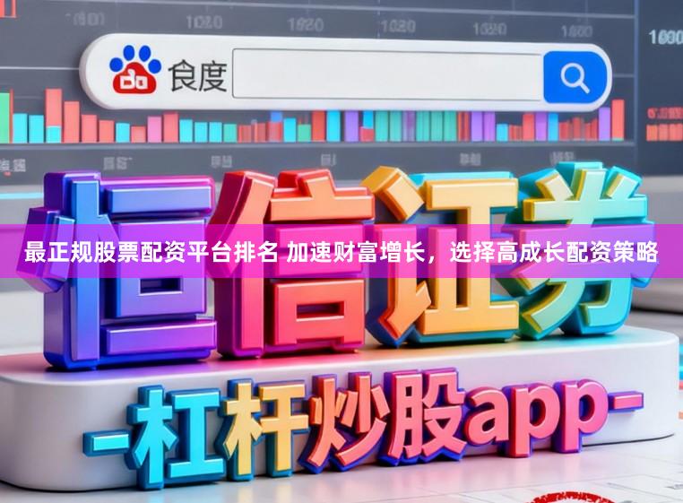 最正规股票配资平台排名 加速财富增长，选择高成长配资策略
